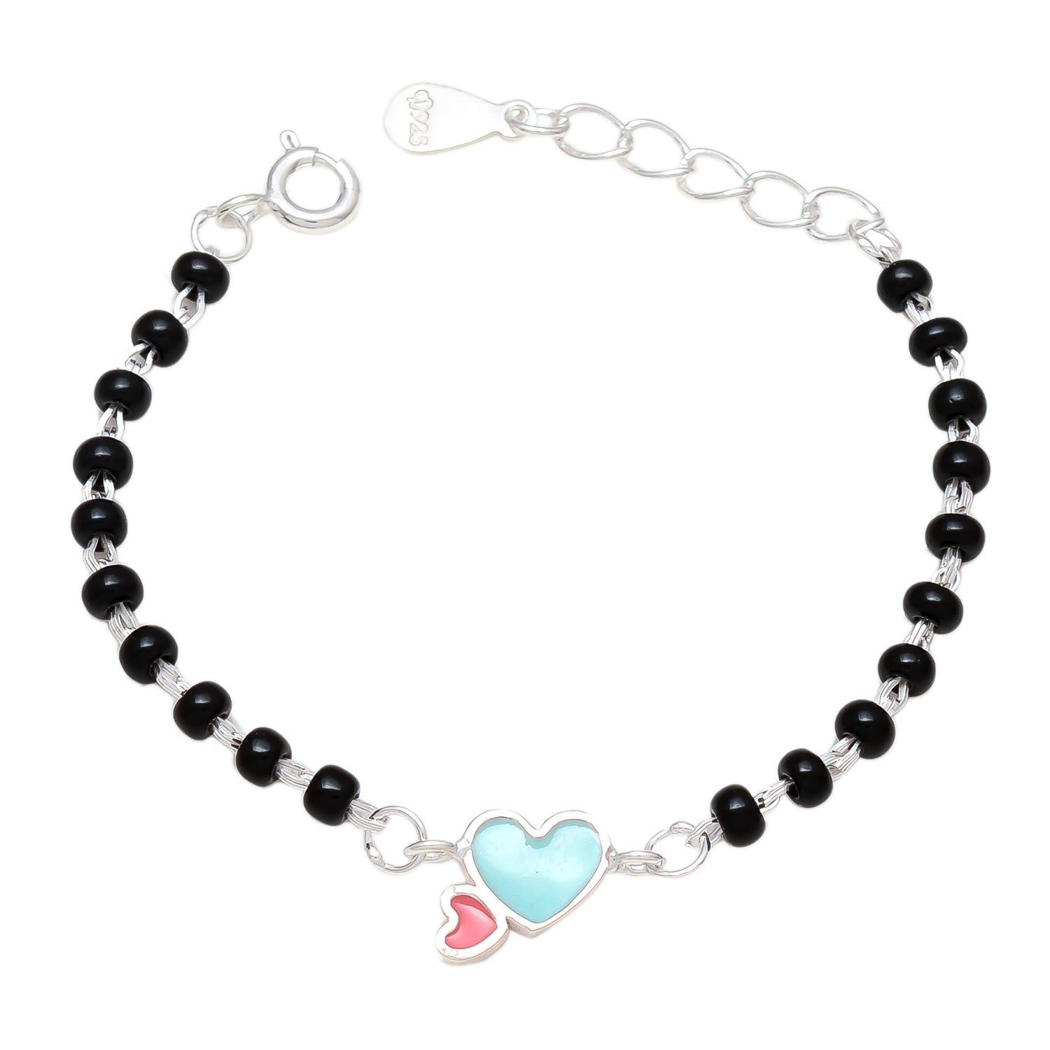 HALLMARK 925 HEART BABY NAZARIYA ADJUSTABLE BRACELET