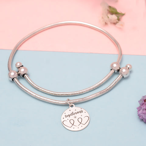 HALLMARK 925 SILVER VALENTINE SPECIAL ADJUSTABLE BRACELET