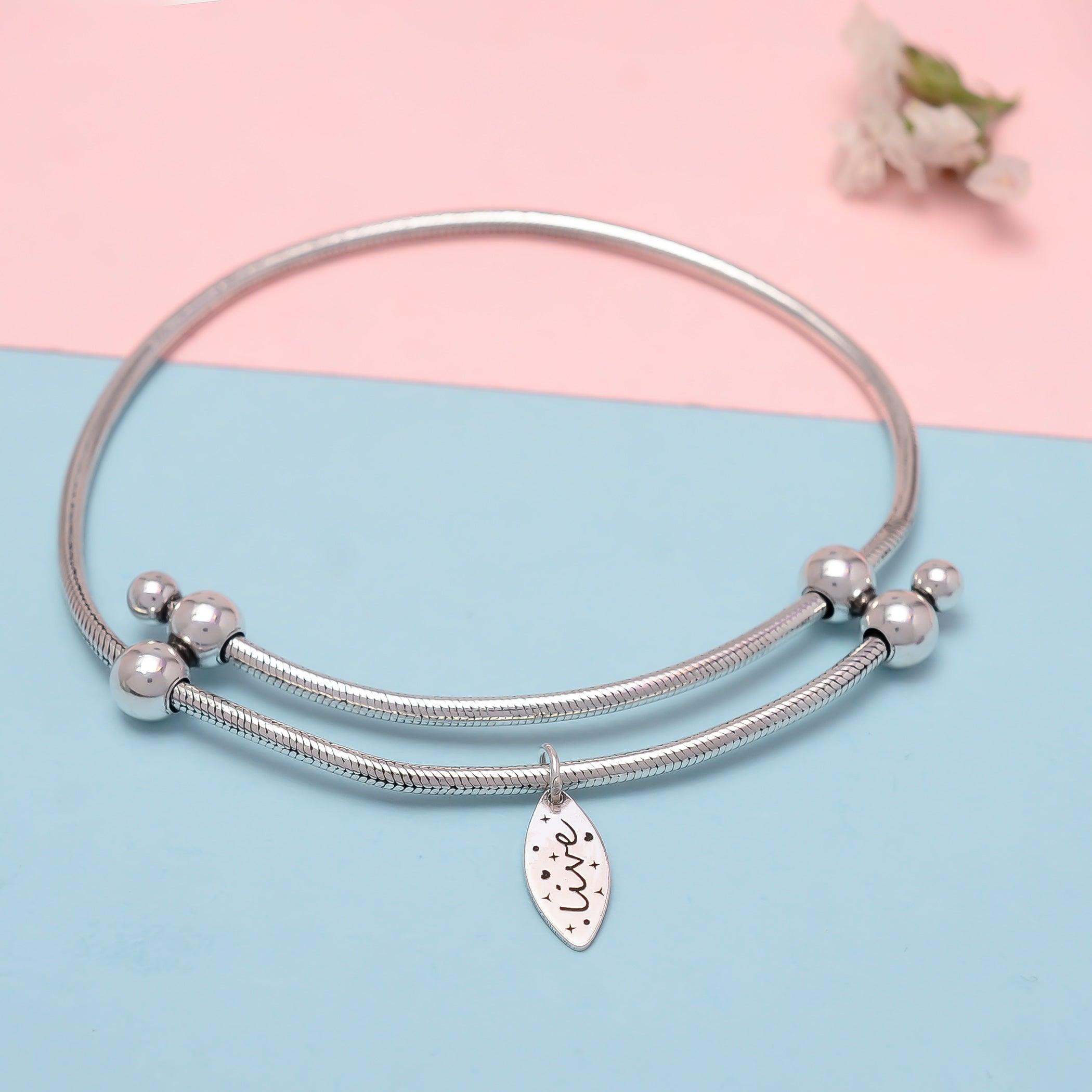 HALLMARK 925 STERLING SILVER ADJUSTABLE BRACELET