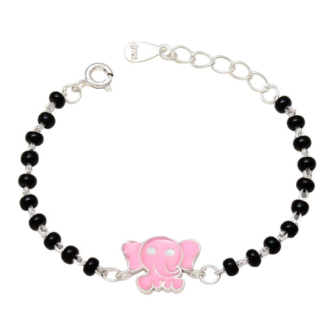 HALLMARK 925 BABY ELEPHANT NAZARIYA ADJUSTABLE BRACELET