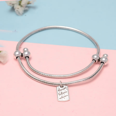 HALLMARK 925 SILVER ADJUSTABLE DREAM BRACELET