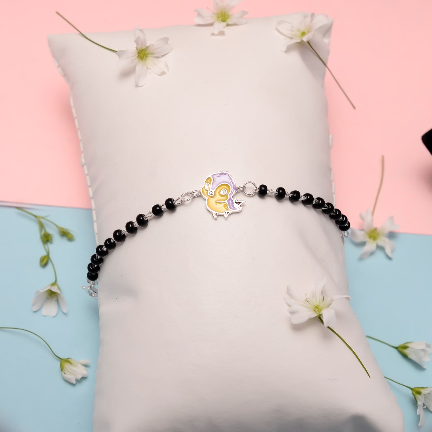 HALLMARK 925 SPARROW BABY NAZARIYA ADJUSTABLE BRACELET