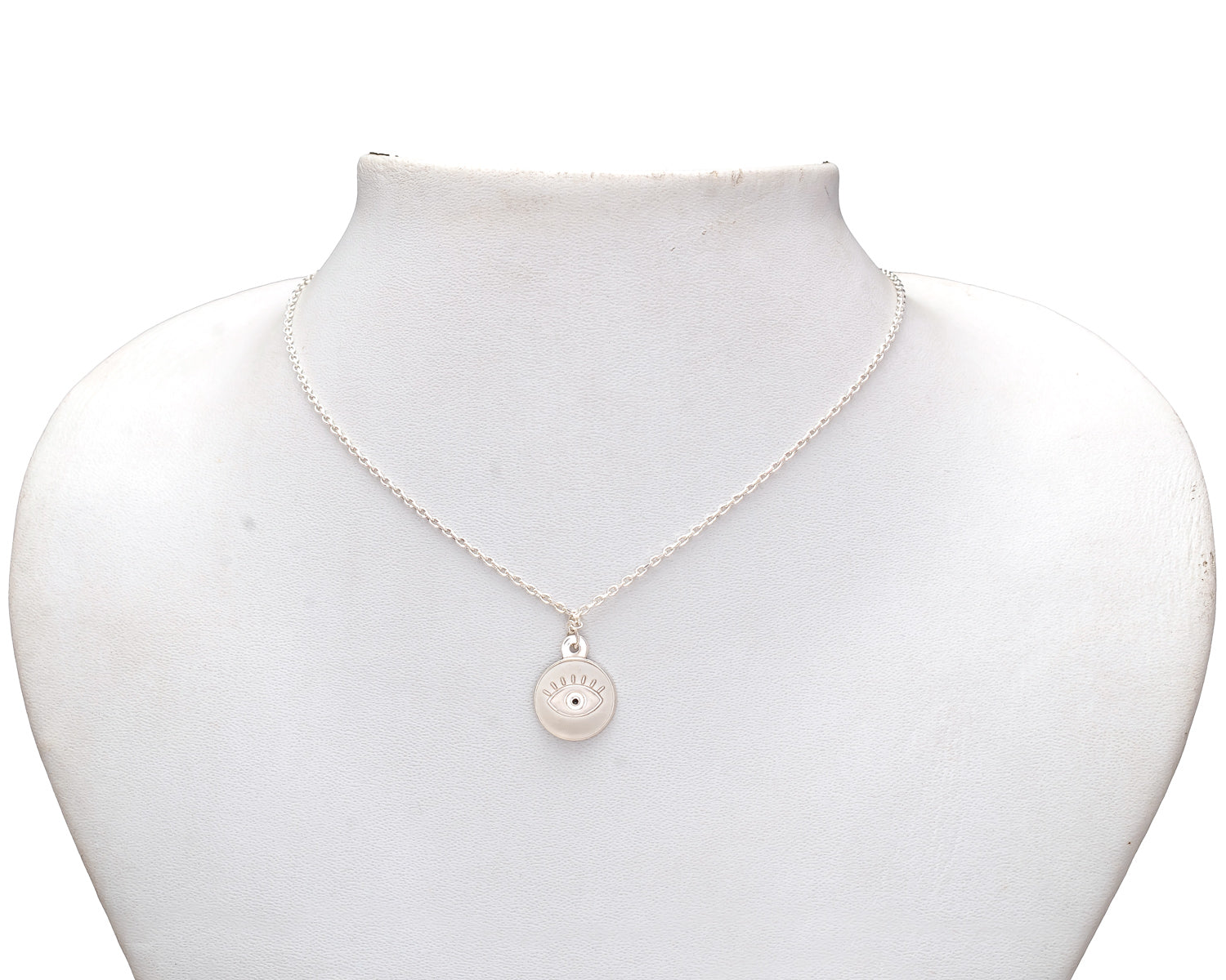 HALLMARK 925 Sterling Silver Gentle Eye Chain Pendant