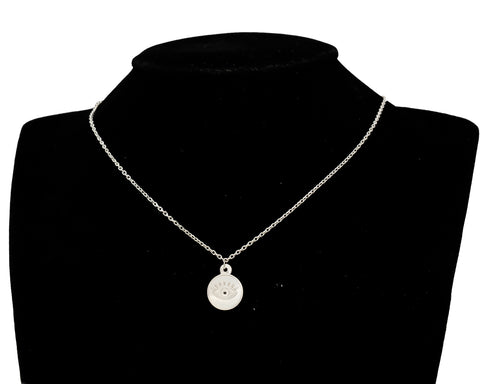 HALLMARK 925 Sterling Silver Gentle Eye Chain Pendant